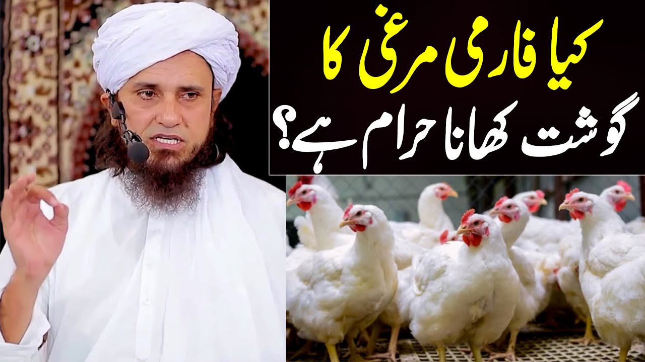 Kiya Farmi Murgi ka Gosht Khana Haram Hai ? | Mufti Tariq Masood Special | New bayan 2022